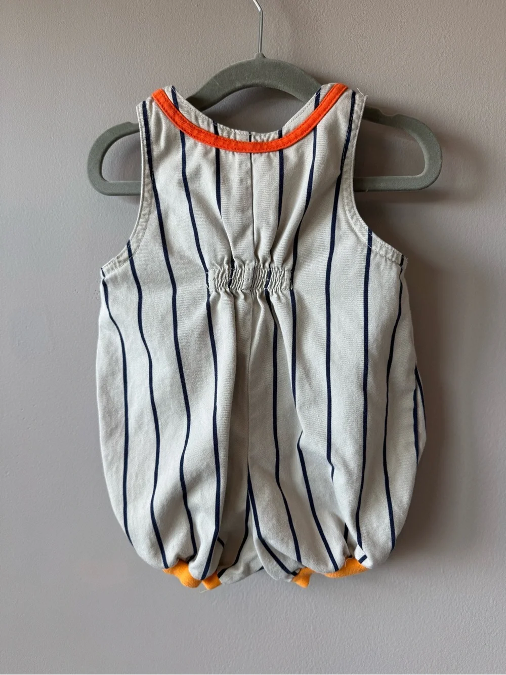 Gymboree Vintage Rainbow Tag Baseball Colorblock Bubble Size‎ 6-12 months/infant